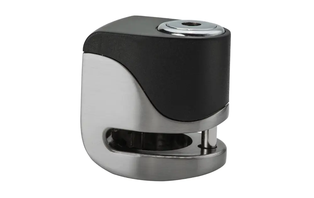 Kovix Candado de disco con alarma KS6-BM (5,5 mm.) USB - Color acero inoxidable 
