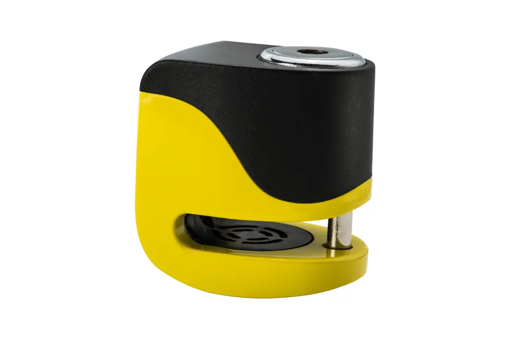 Kovix Candado de disco con alarma KS6-Y (5,5 mm.) USB - Color amarillo 