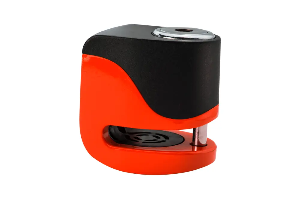 Kovix Candado de disco con alarma KS6-FO (5,5 mm.) USB - Color naranja 