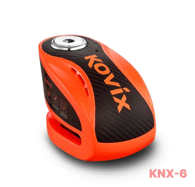 Kovix Candado de disco con alarma KNX10-BK (10 mm.) 