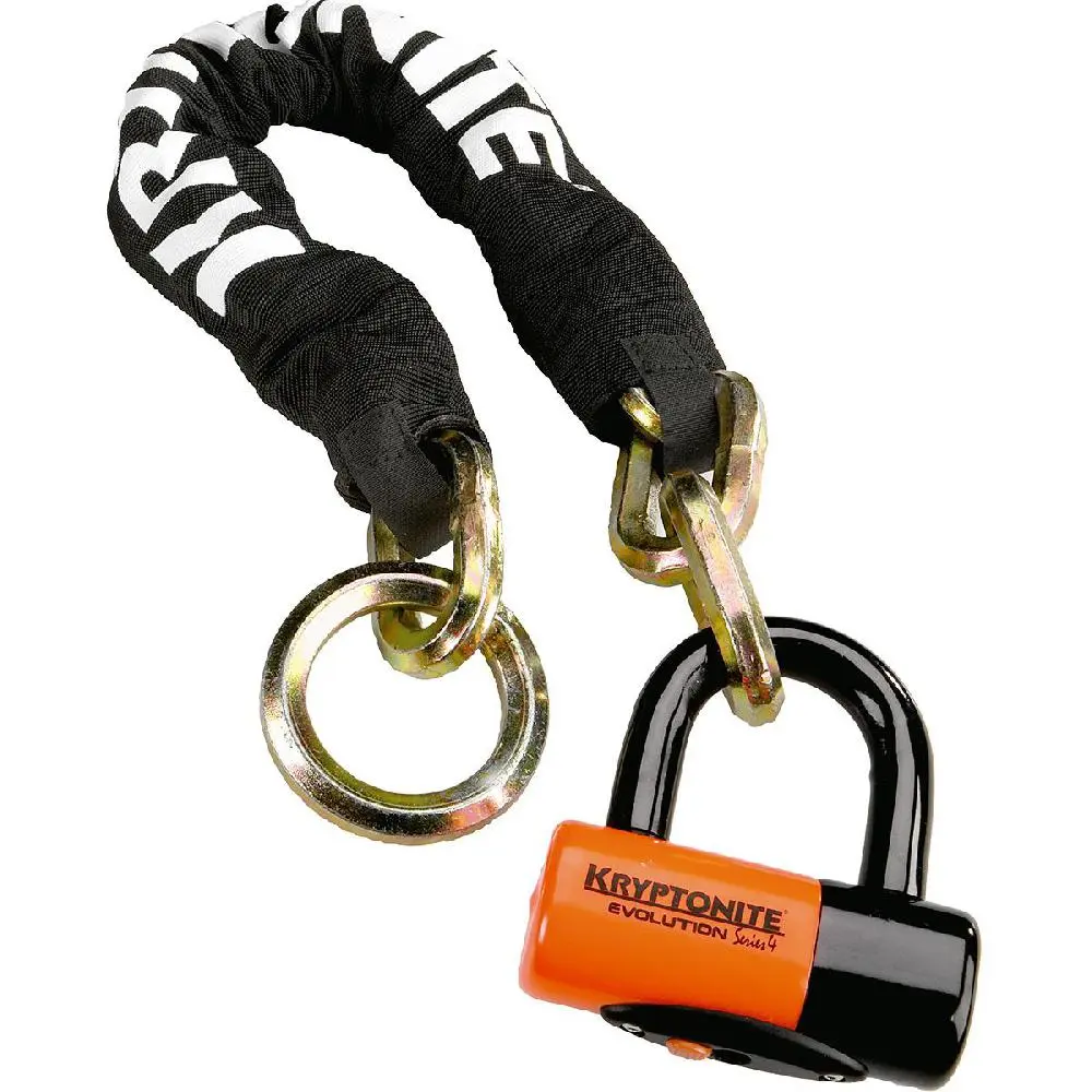 Kryptonite Conjunto Cadena New York Noose 1213 (12x1300) + Mini U Evolution (14mm) 