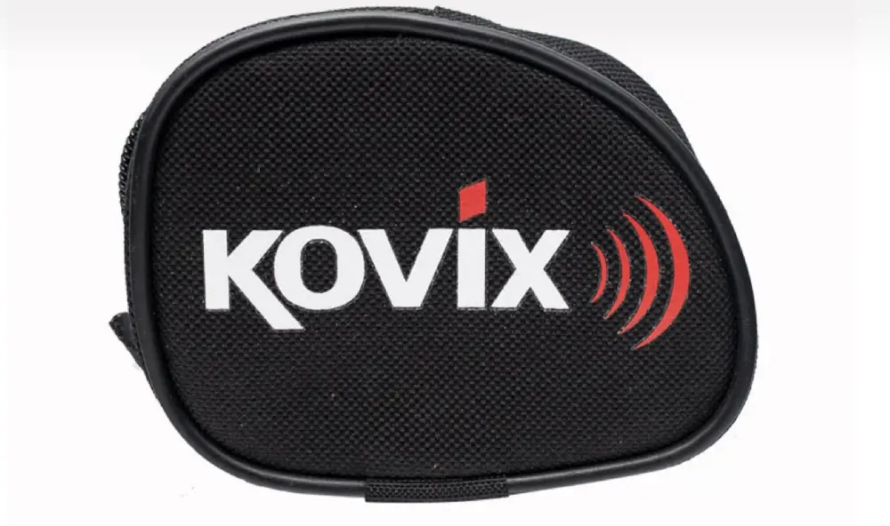 Kovix Bolsa de transporte negra para antirrobos de disco y de maneta.