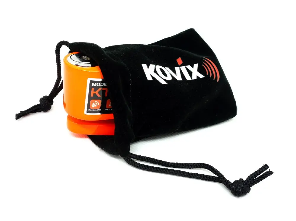 KOVIX BOLSA DE FRANELA PARA CANDADOS DE DISCO