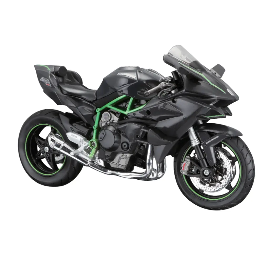 KIT MONTAJE MAQUETA MINIATURA MAISTO-KAWASAKI (1:12) NINJA H2 NOIR