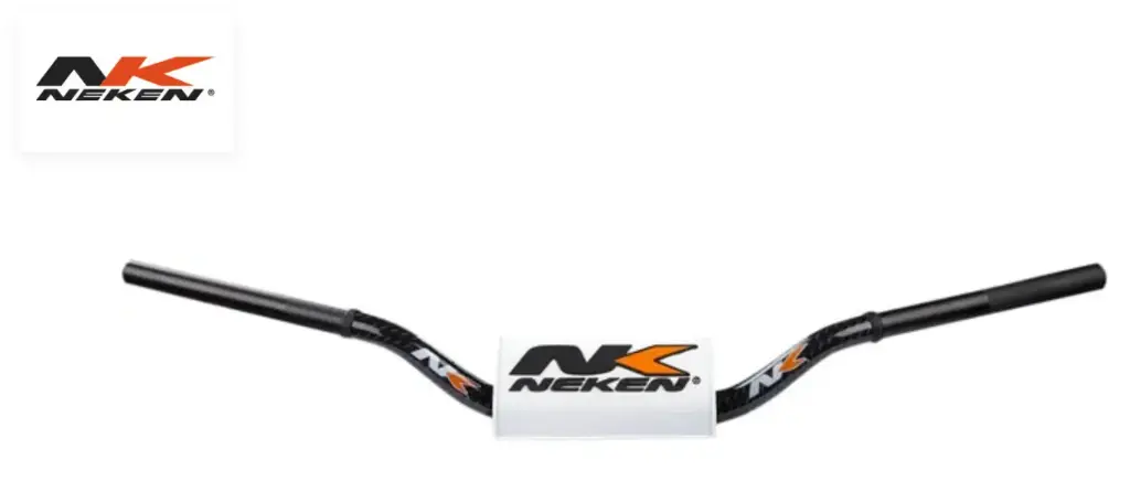 Manillar Neken 28" diametro variable Negro/Blanco