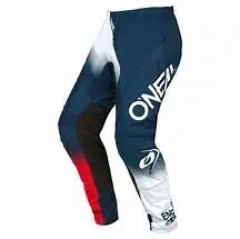 Pantalón  ONEAL ELEMENT AZUL Y ROJO