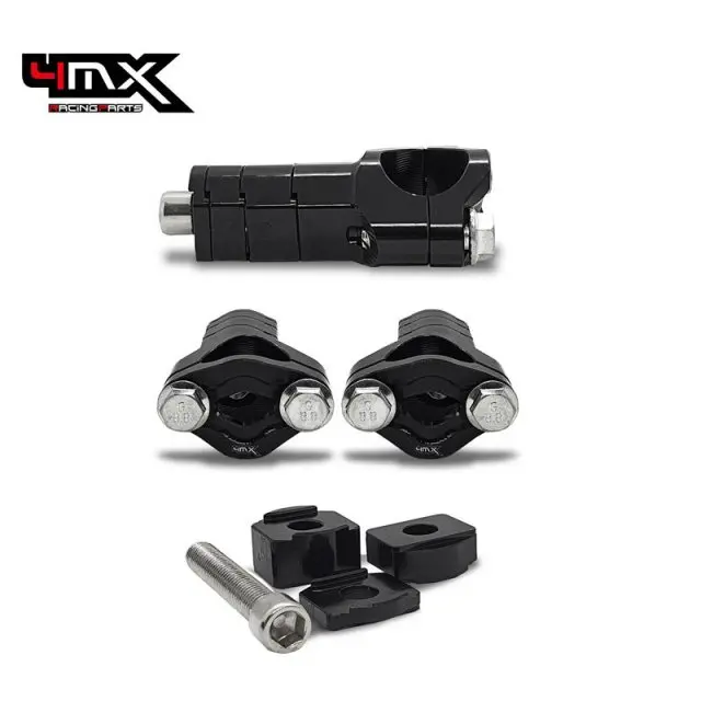 Torreta de manillar Ktm negro(Ajustable en altura)