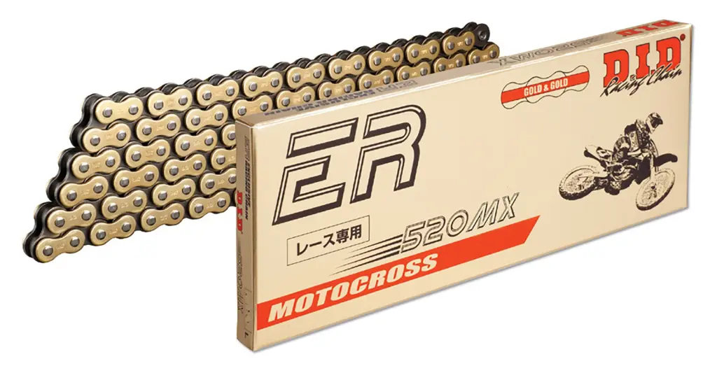 Cadena  Did 520 Mx 120P dorada 