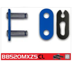 Enganche de cadena Rk 520 Mxz5 Azul clip 