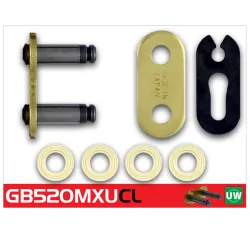 Enganche de cadena Rk 520 Mxu clip 