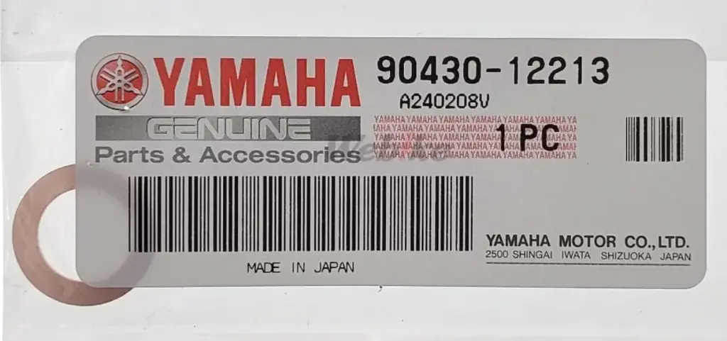 Arandela cobre Yamaha 90430-12213
