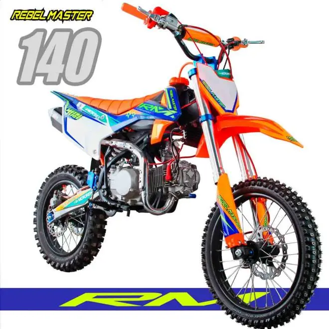 PIT BIKE REBEL MASTER 140cc RUEDA 17"-14" REFRIGERADA ACEITE 