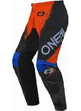 [E024-1330] Pantalón ONEAL MX AZUL Y NARANJA 