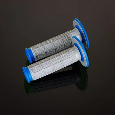 [g162] Puño Renthal mx dual tapered azul