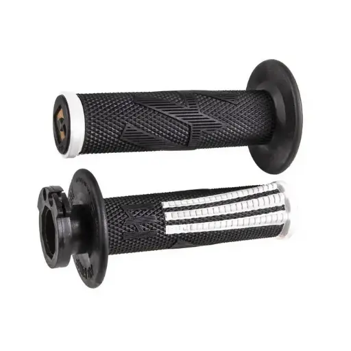 [H36EPBW] Puños con caña ODI MX Pro Lock On V2 Emig negro