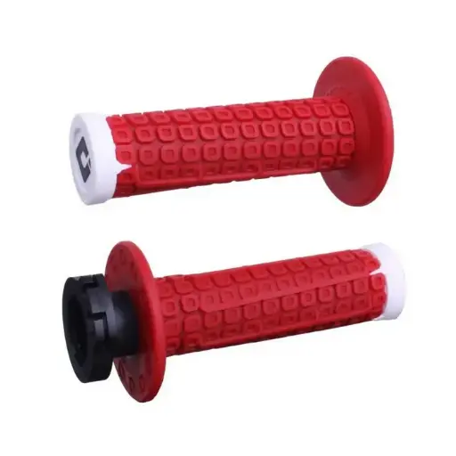 [H36NDRW] Puños con caña ODI Nomad D3O® Lock On rojo
