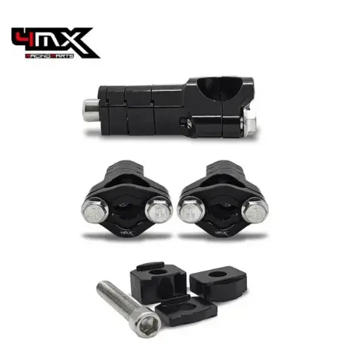 [4MX-HRAKTM-BK] Torreta de manillar Ktm negro(Ajustable en altura)