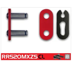 [RK520MXZ5CLRO] Enganche de cadena Rk 520 Mxz5 Rojo clip