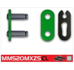 [RK520MXZ5CLVE] Enganche de cadena Rk 520 Mxz5 Verde clip