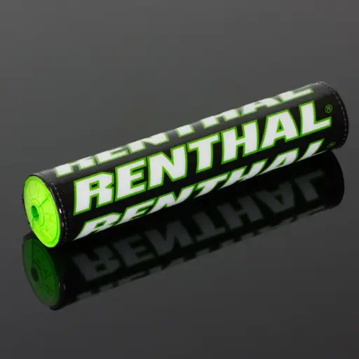 [P292] Protector manillar Renthal negro/verde mini(21cm)