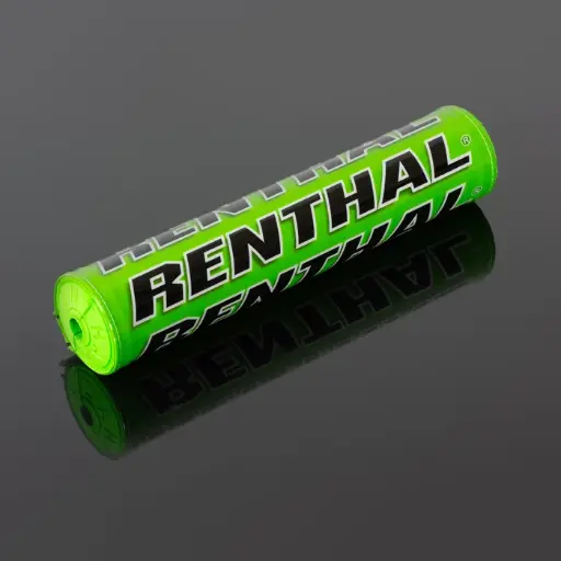 [P218] Protector manillar Renthal verde/negro min(21cm)