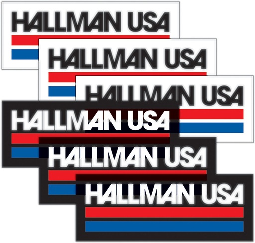 [43202457] Hoja de calcomanías Hallman