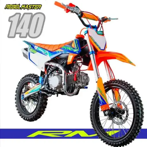 PIT BIKE REBEL MASTER 140cc RUEDA 17"-14" REFRIGERADA ACEITE 