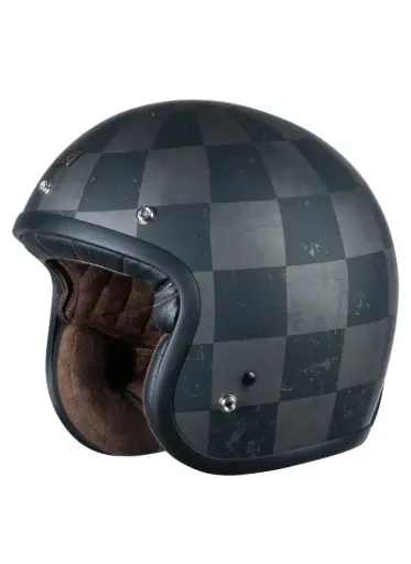 Casco Jet Origine Primo Speed Titanium Retro Vintage E2206 