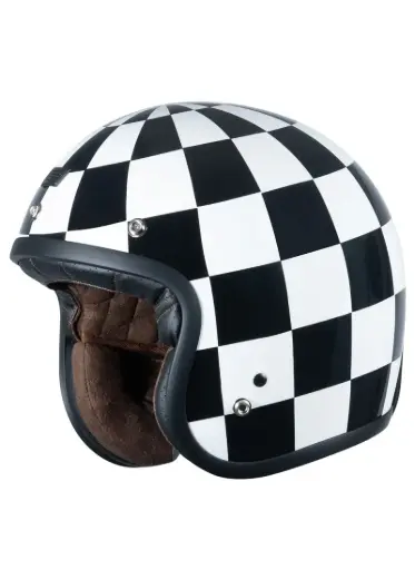 Casco Jet Origine Primo Speed White Retro Vintage E2206 