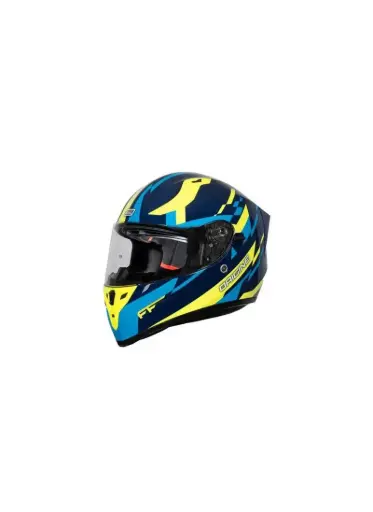 Casco Integral Origine Strada Reveal Yellow Blue E2206 