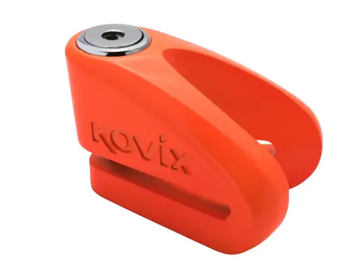 [7010143] Kovix Candado de disco KVZ1-FO (6 mm) - Color naranja fluo