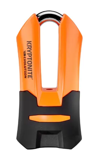Kryptonite Candado de disco Evolution Armored con funda y reminder