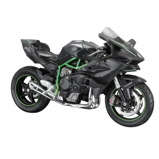 [74405012] KIT MONTAJE MAQUETA MINIATURA MAISTO-KAWASAKI (1:12) NINJA H2 NOIR