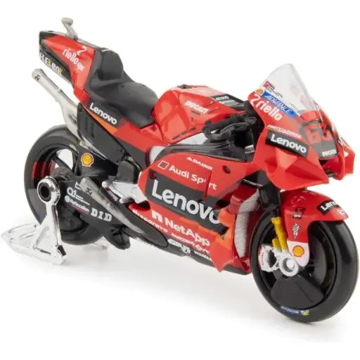 [74001001] MINIATURA MAISTO- MOTOS GP-DUCATI LENOVO (1:18) TEAM BAGNAIA